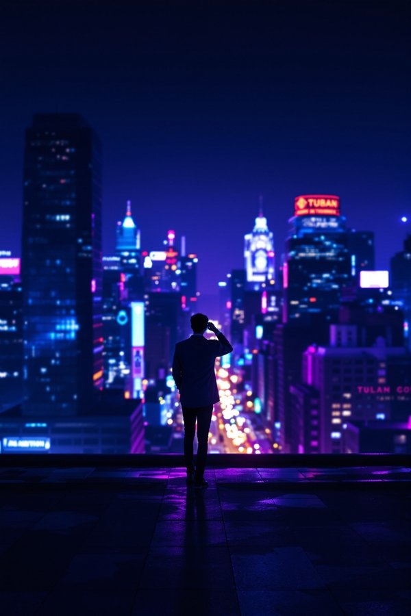 都市夜归人 封面海报